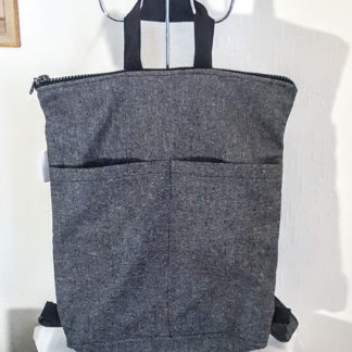 sac à dos gris