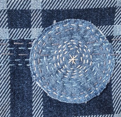 détail broderie