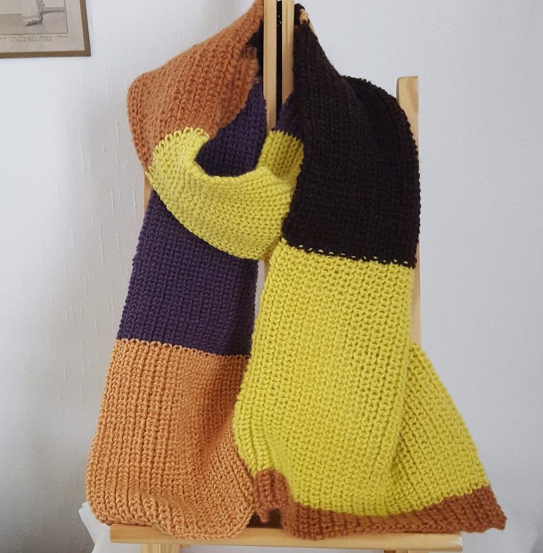 Echarpe mixte multico