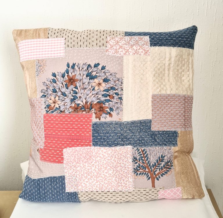 Coussin en Boro
