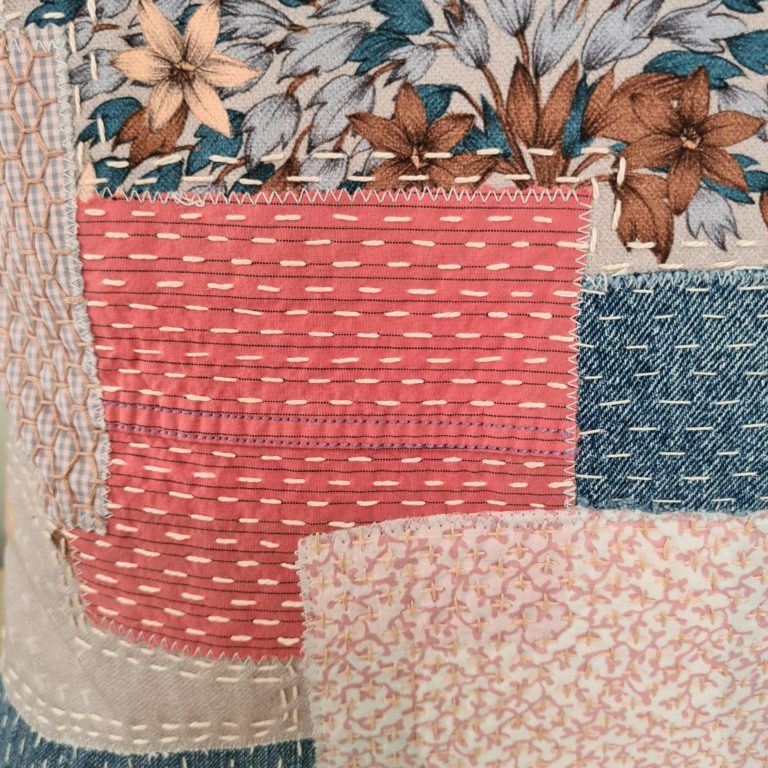 Coussin en Boro – Image 2