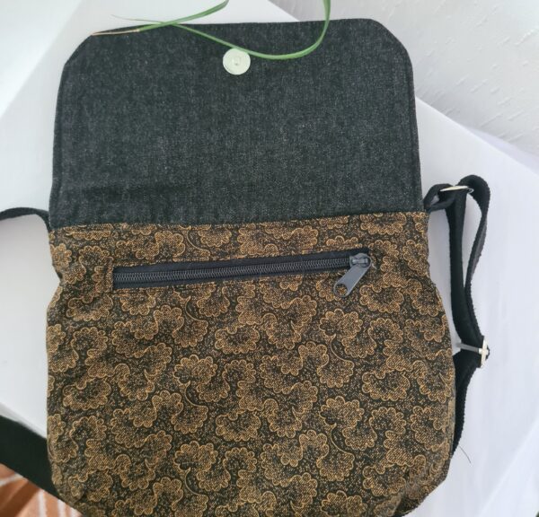 Sac Kristel  noir & sashiko – Image 6