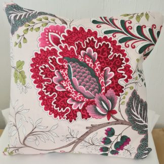 Housse de coussin déhoussable de 40 cm textiles de seconde main upcycling