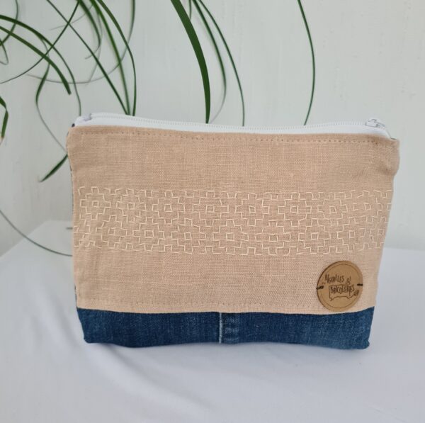Trousse sashiko et jean
