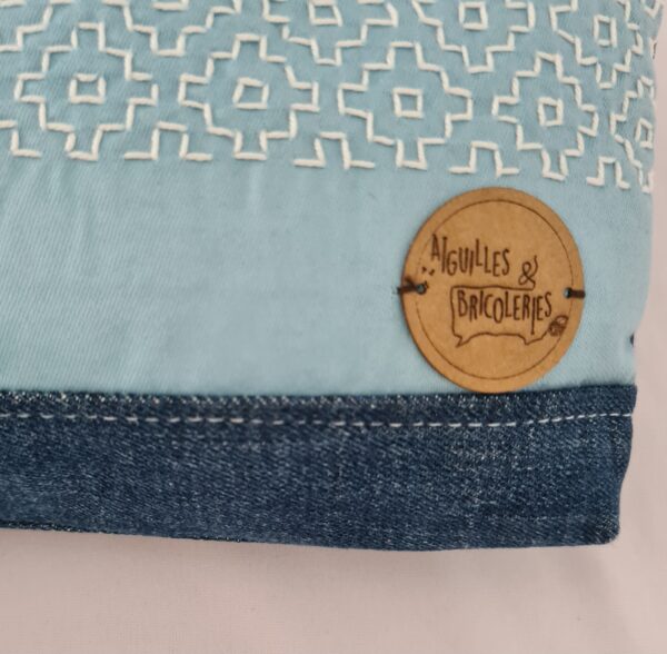 Trousse jean & sashiko – Image 2