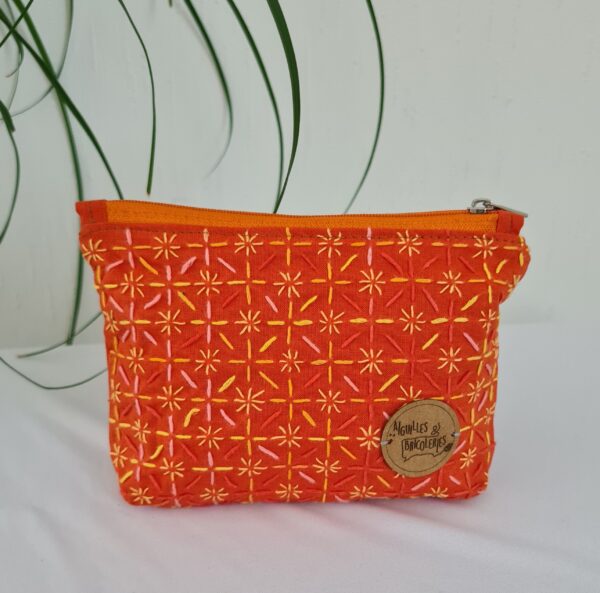 Petite Trousse broderie sashiko