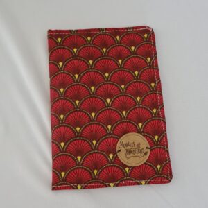 Portefeuille imprimé rouge