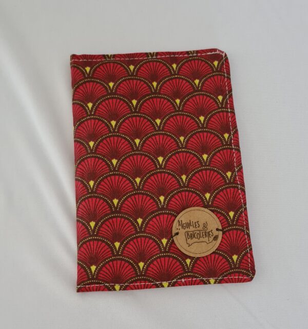 Portefeuille imprimé rouge